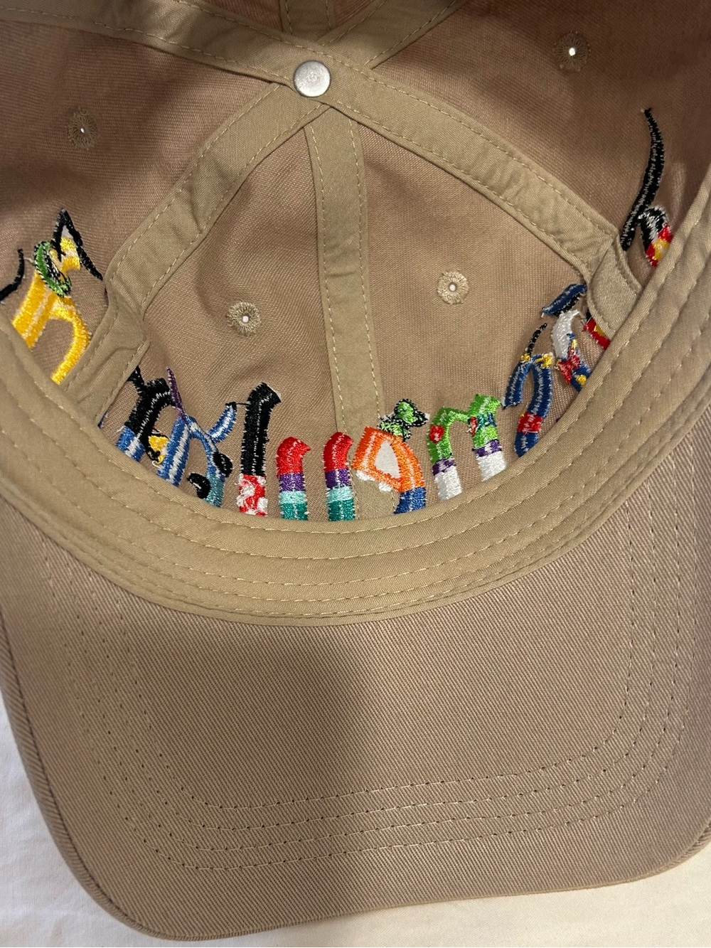 Disneyland Hat Adjustable Embroidery Characters Logo 2025 Mickey, Goofy - Picture 5 of 7